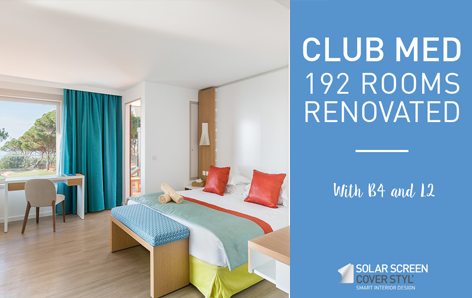 Coverstyl:CLUB MED: 192 SZOBA FELÚJÍTÁSA COVER STYL’® FÓLIÁKKAL