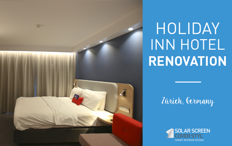 Coverstyl:HOLIDAY INN EXPRESS ZÜRICH AIRPORT FELÚJÍTÁSA COVER STYL’® FÓLIÁVAL